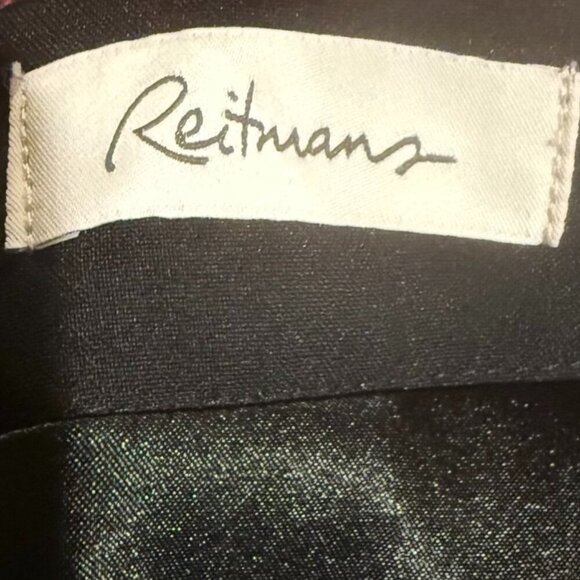 Reitmans knee length black pencil skirt - Picture 7 of 8